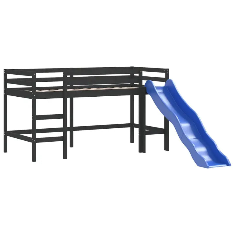 Hoogslaper voor kinderen van massief grenenhout met stabiliteit - Bedden & bedframes