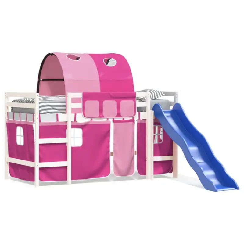 Hoogslaper voor kinderen van massief grenenhout voor ruimte en plezier - Bedden & bedframes