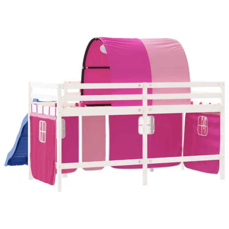 Hoogslaper voor kinderen van massief grenenhout voor ruimte en plezier - Bedden & bedframes