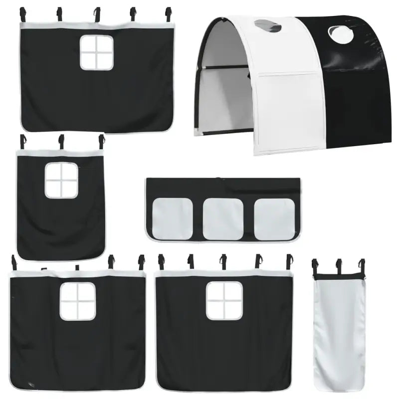 Hoogslaper voor kinderen van massief grenenhout stabiel en ruimtebesparend - Bedden & bedframes