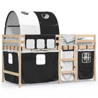 Hoogslaper voor kinderen van massief grenenhout stabiel en ruimtebesparend - Bedden & bedframes