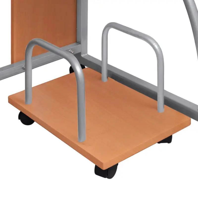 Hoogte bureau van bewerkt hout voor thuiskantoor en studeerkamer - Bureaus