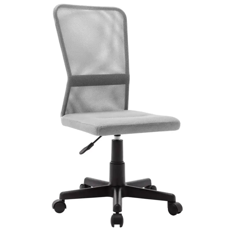 Hoogte verstelbare bureaustoel met ademend mesh stof voor comfort - Grijs / 1 - Bureaustoelen