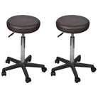 Hoogte verstelbare bureaustoel met modern design en comfort - Bruin / 2 - Bureaustoelen