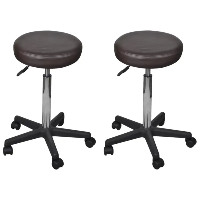 Hoogte verstelbare bureaustoel met modern design en comfort - Bruin / 2 - Bureaustoelen
