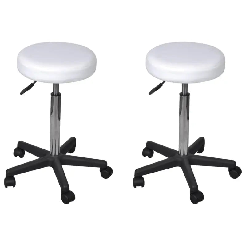 Hoogte verstelbare bureaustoel met modern design en comfort - Wit / 2 - Bureaustoelen