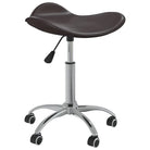 Hoogte verstelbare draaibare eetkamerstoel met eigentijds design - Bruin / 1 - Eetkamerstoelen