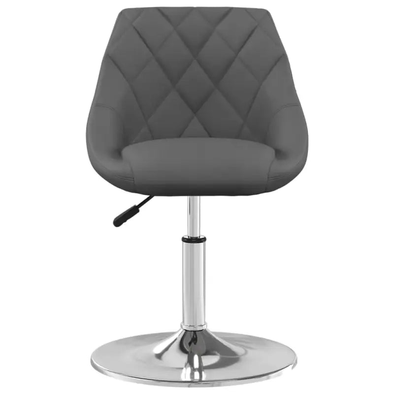 Hoogte verstelbare trendy draaibare eetkamerstoelen met fluwelen bekleding - Eetkamerstoelen