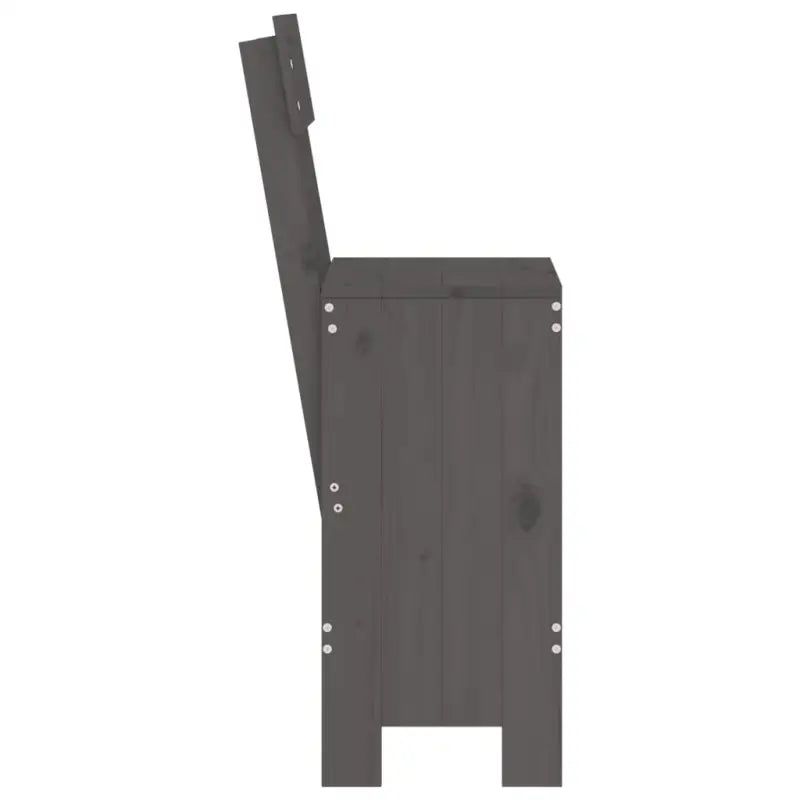 Houten barkrukken van massief grenenhout voor terras of balkon - Tuinstoelen