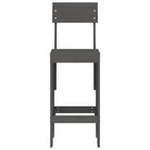 Houten barkrukken van massief grenenhout voor terras of balkon - Tuinstoelen