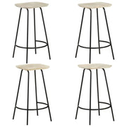 Houten barkrukken van massief mangohout voor gezellige momenten - Barkrukken