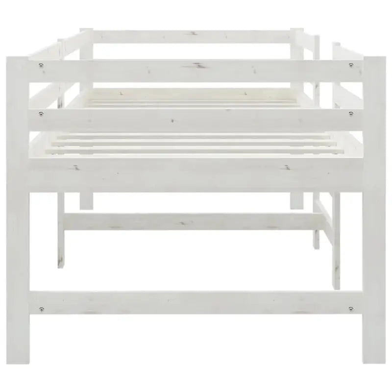 Houten bedframe in massief grenenhout voor extra ruimte in kleine kamers - Bedden & bedframes