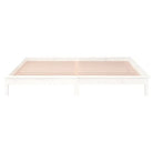 Houten bedframe met LED-verlichting van massief grenenhout - Bedden & bedframes