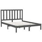 Houten bedframe met tijdloos ontwerp en massief grenenhout - Bedden & bedframes