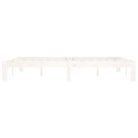 Houten bedframe van massief grenenhout met extra ondersteuning - Bedden & bedframes