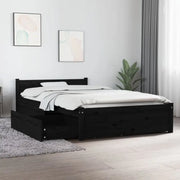 Houten bedframe van massief grenenhout met levering bevat - Bedden & bedframes