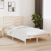 Houten bedframe van massief grenenhout met levering bevat - Bedden & bedframes