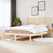 Houten bedframe van massief grenenhout voor een comfortabele nachtrust - Bedden & bedframes