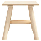 Houten bijzettafel van massief vurenhout met houten frame - Modulaire tuinbanken