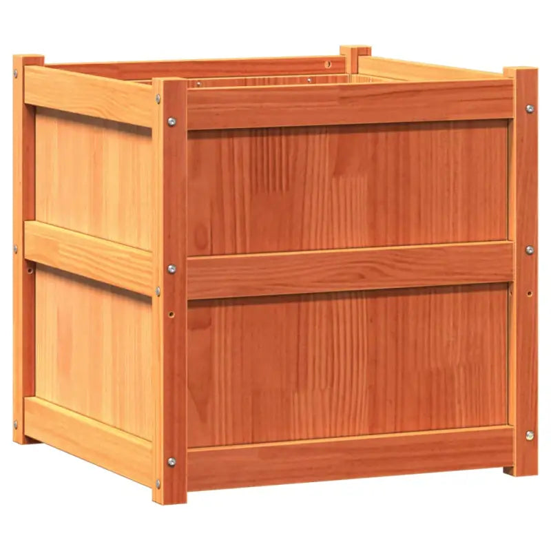 Houten bloempotten en plantenbakken van massief grenenhout - Bloempotten & plantenbakken