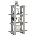 Houten boekenkast in grijs sonoma voor decoratie en praktische opbergtaken - Grijs sonoma / 1 - Boekenkasten