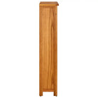 Houten boekenkast met rustieke charme van massief eikenhout - 70 x 22 x 110 cm / 1 - Boekenkasten