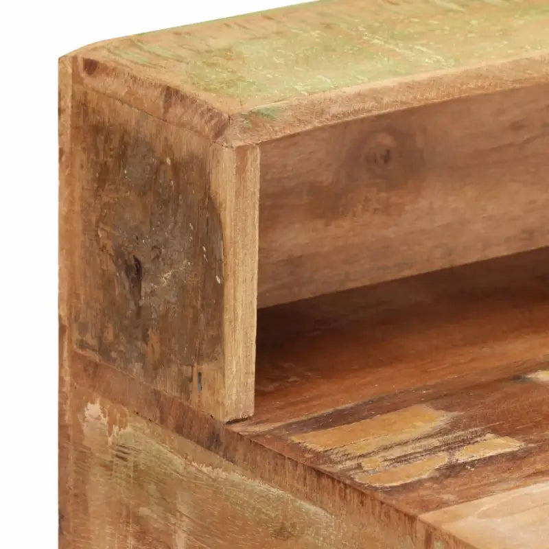 Houten bureau in vintage stijl van massief gerecycled hout - Bureaus