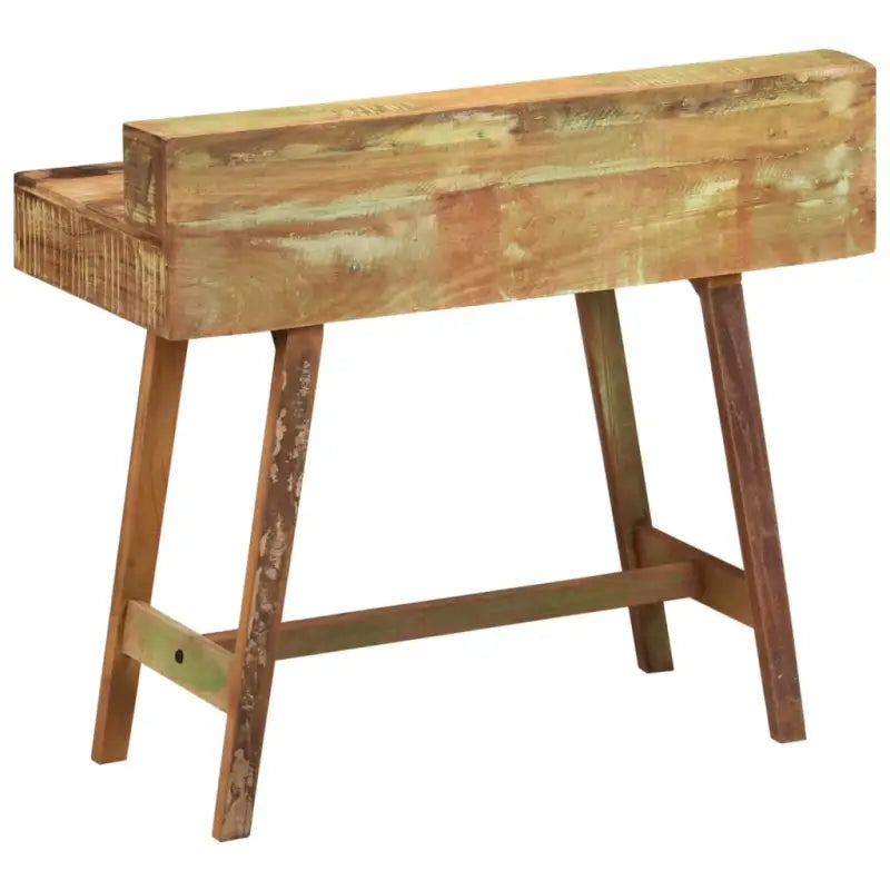 Houten bureau in vintage stijl van massief gerecycled hout - Bureaus