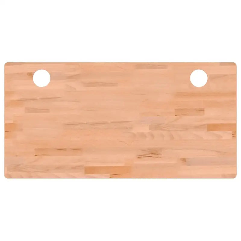 Houten bureaublad met massief beukenhout en afgeronde hoeken - Onderdelen en accessoires voor bureaus