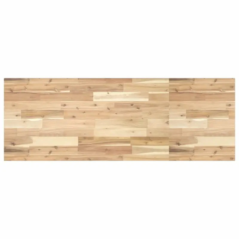Houten bureaublad van massief acaciahout voor natuurlijke uitstraling - Naturel / 120 x 50 x 2 cm - Onderdelen