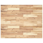 Houten bureaublad van massief acaciahout voor natuurlijke uitstraling - Naturel / 100 x 80 x 2 cm - Onderdelen