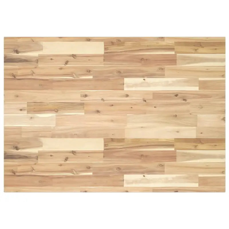 Houten bureaublad van massief acaciahout voor natuurlijke uitstraling - Naturel / 80 x 70 x 2 cm - Onderdelen