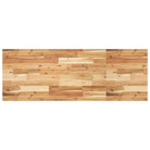 Houten bureaublad van massief acaciahout voor natuurlijke uitstraling - Donkerbruin / 120 x 50 x 2 cm - Onderdelen