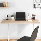 Houten bureaublad van massief grenenhout voor uw bureau meubelstijl - Naturel / 100 x 50 x 2.5 cm - Onderdelen