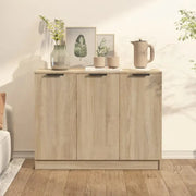 Houten Dressoir met bewerkt hout en stevig blad voor moderne charme - Dressoirs & buffetkasten