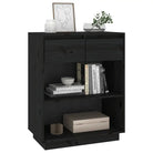 Houten Dressoir met Massief Grenenhout voor Slaapkamer of Woonkamer - Dressoirs & buffetkasten