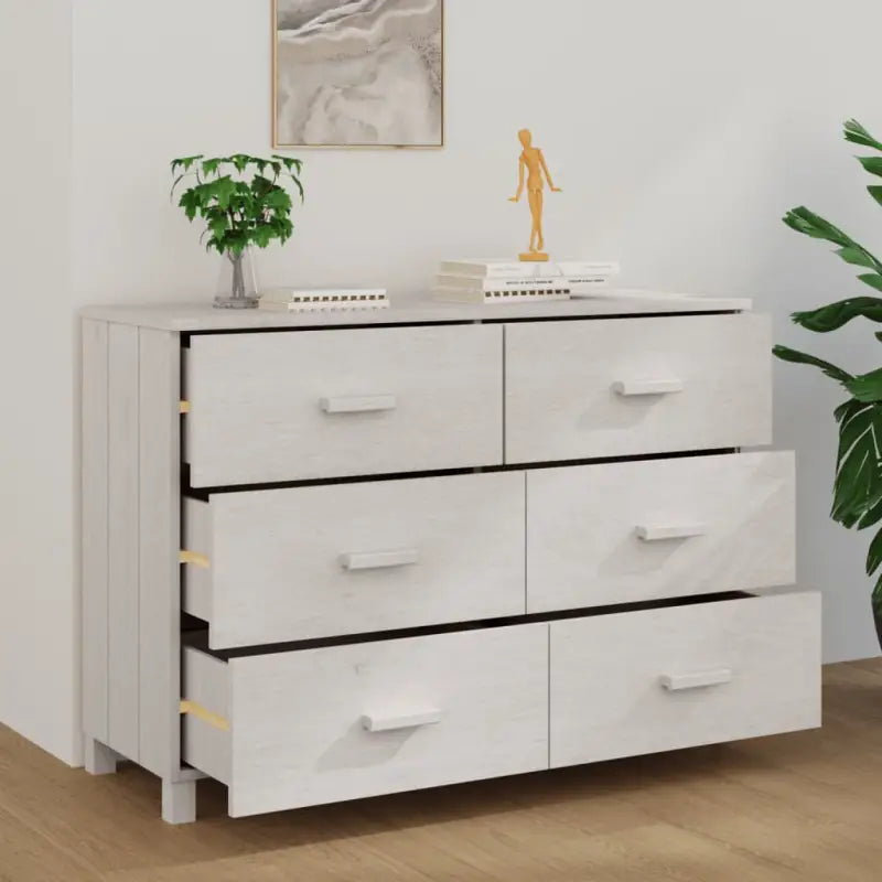 Houten Dressoir van Massief Grenenhout voor een Stevige Interieur Aanvulling - Dressoirs & buffetkasten