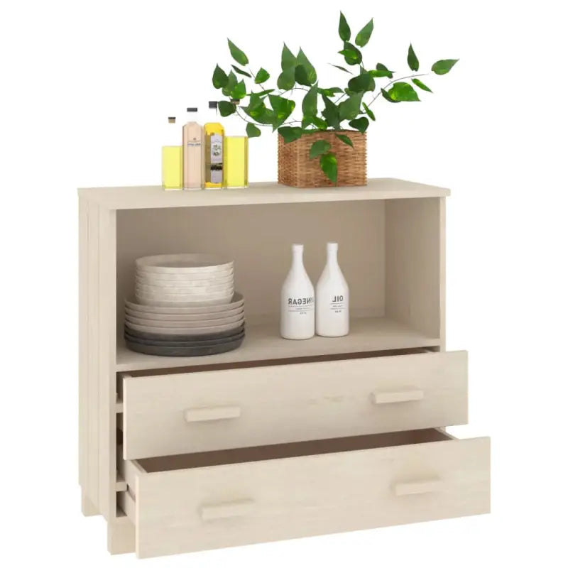 Houten Dressoir van massief Grenenhout voor een stijlvolle inrichting - Dressoirs & buffetkasten