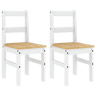 Houten eetkamerstoelen van massief grenenhout eenvoudig schoon en tijdloos - Eetkamerstoelen