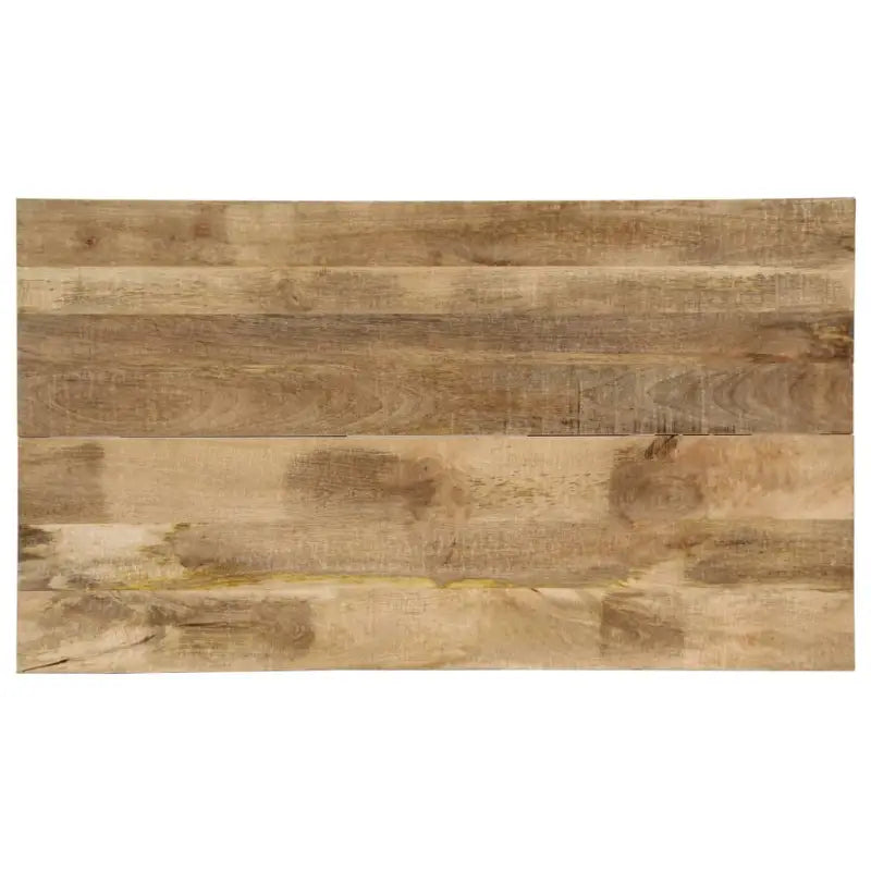 Houten eettafel met industriële stijl van massief mangohout - Eettafels
