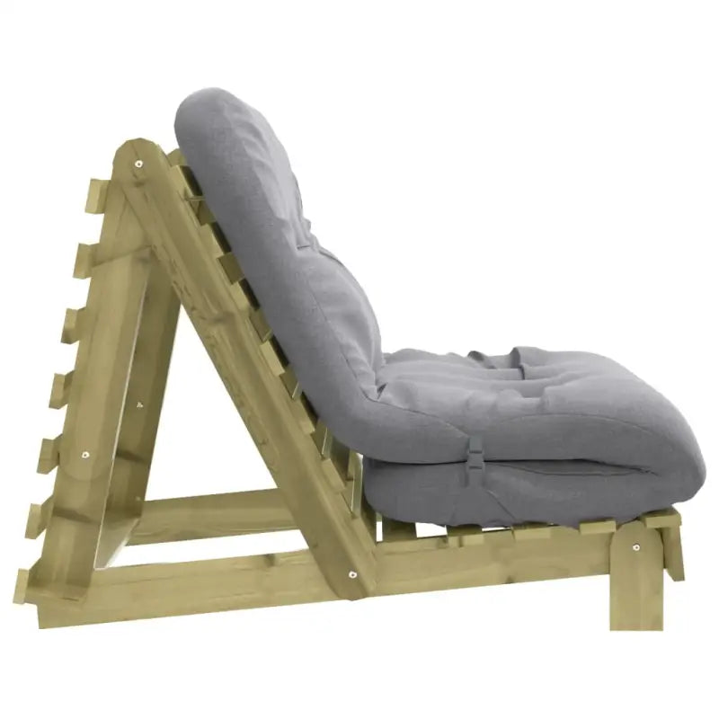Houten futon slaapbank met verstelbare rugleuning voor comfort en veelzijdigheid - Futons