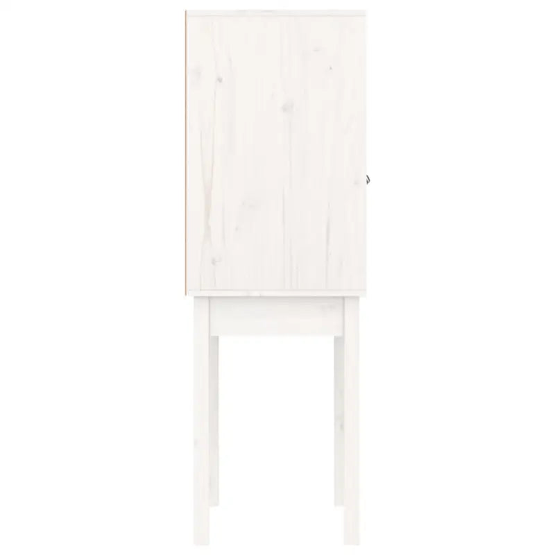 Houten hoge kast van massief grenenhout met rustiek ontwerp - Dressoirs & buffetkasten
