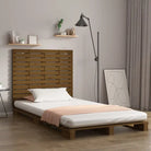 Houten hoofdborden en voetborden van massief grenenhout voor slaapkamer - Honingbruin / 96 x 91.5 cm / 1 - Hoofdborden