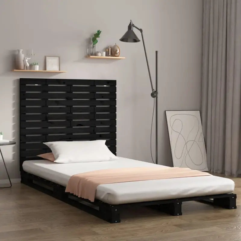 Houten hoofdborden en voetborden van massief grenenhout voor slaapkamer - Zwart / 81 x 91.5 cm / 1 - Hoofdborden