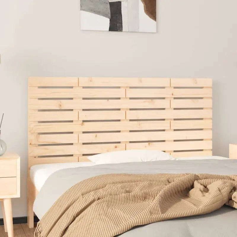 Houten hoofdborden en voetborden van massief grenenhout voor slaapkamer - Naturel / 156 x 63 cm / 1 - Hoofdborden