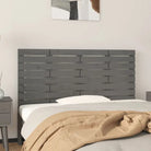 Houten hoofdborden en voetborden van massief grenenhout voor slaapkamer - Grijs / 146 x 63 cm / 1 - Hoofdborden