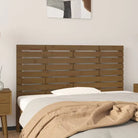 Houten hoofdborden en voetborden van massief grenenhout voor slaapkamer - Honingbruin / 126 x 63 cm / 1 - Hoofdborden