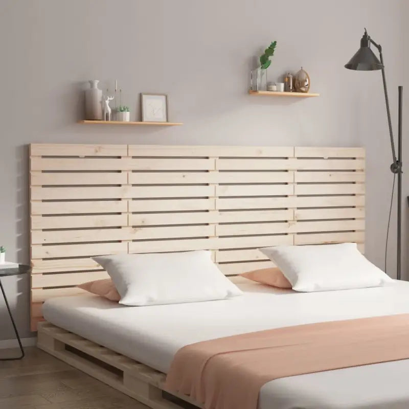 Houten hoofdborden en voetborden van massief grenenhout voor slaapkamer - Naturel / 166 x 91.5 cm / 1 - Hoofdborden
