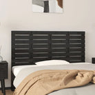 Houten hoofdborden en voetborden van massief grenenhout voor slaapkamer - Zwart / 156 x 63 cm / 1 - Hoofdborden