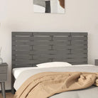 Houten hoofdborden en voetborden van massief grenenhout voor slaapkamer - Grijs / 156 x 63 cm / 1 - Hoofdborden